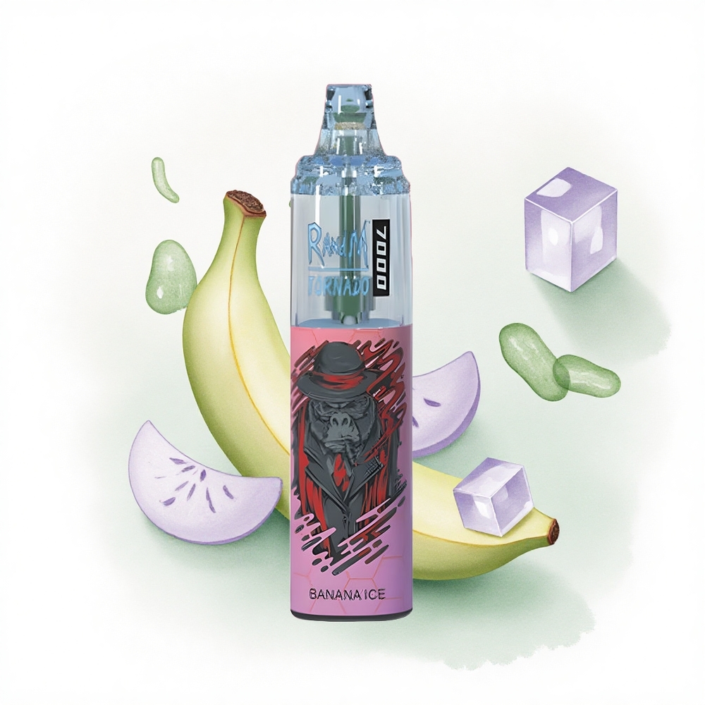 RandM Fumot Tornado 7000 Puffs Muz Buz 14 ML 850 mAh Tip-C