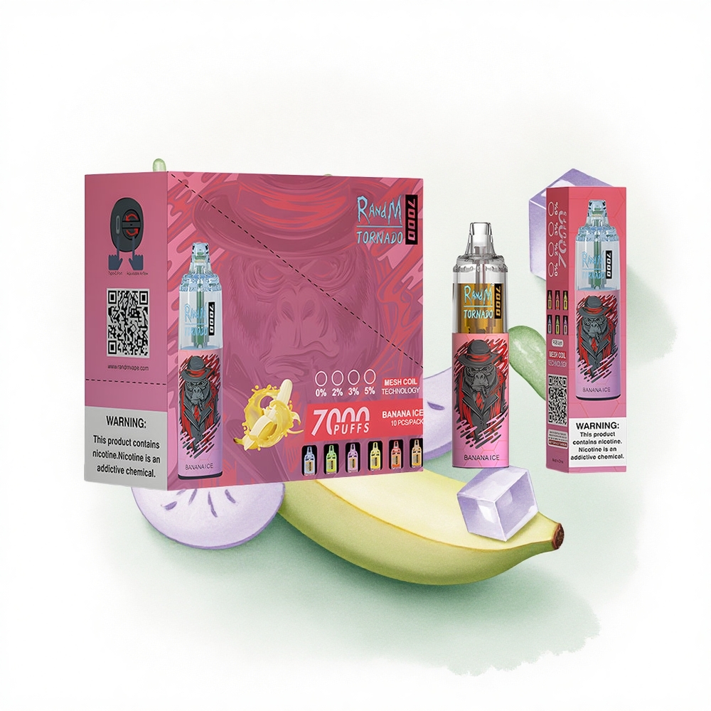 RandM Fumot Tornado 7000 Puffs Muz Buz 14 ML 850 mAh Tip-C
