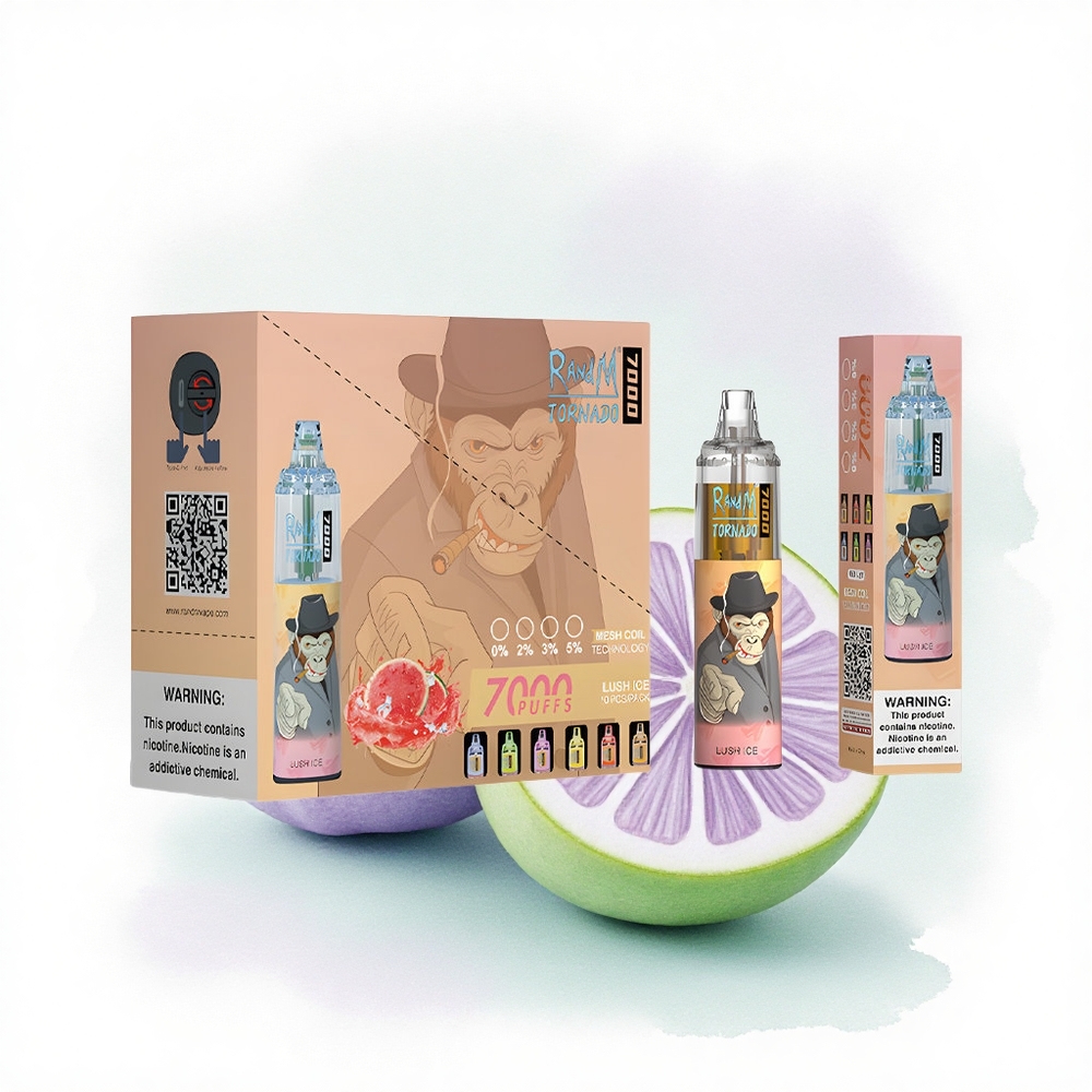 RandM Fumot Tornado 7000 Puffs Taze Buz 850mAh Mesh