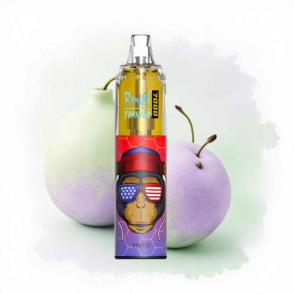 RandM Fumot Tornado 7000 Puffs Vimto Ayar-Havalı 850 mAh Şebeke Sargılı