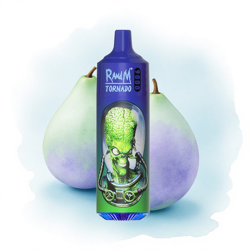 RandM Fumot Tornado 9000 Puffs Bay Mavi 850 mAh Şarj Edilebilir 18 mL Örgülü Bobin