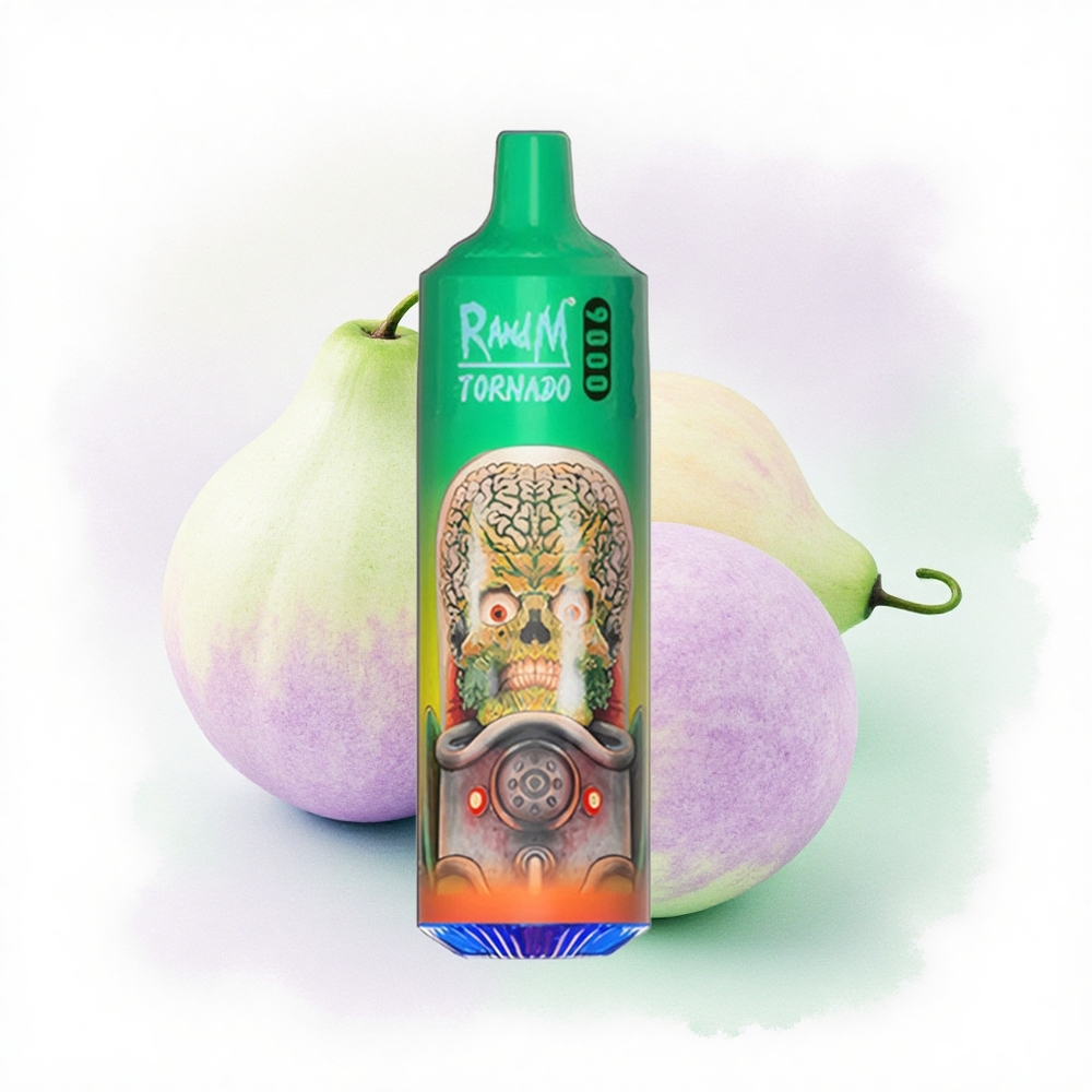 RandM Fumot Tornado 9000 Puffs Gökkuşağı Şeker 850 mAh 18 mL Mesh