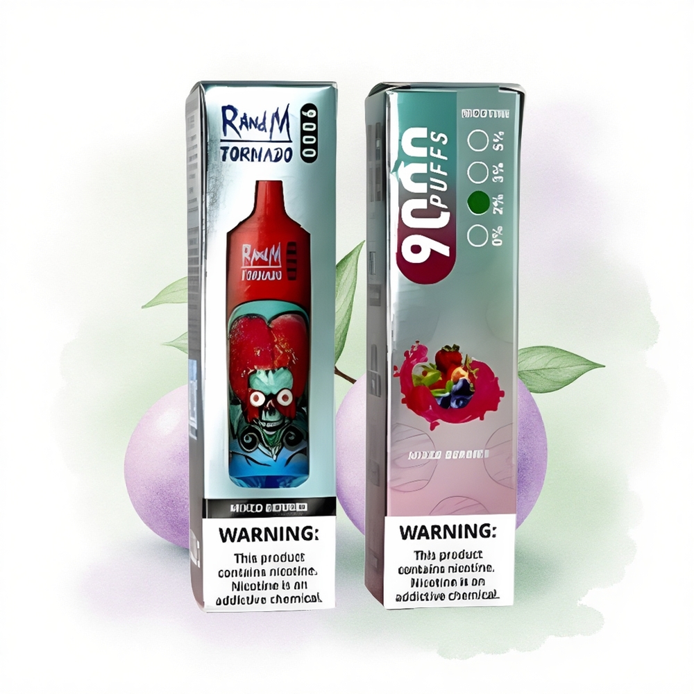 RandM Fumot Tornado 9000 Puffs Karışık Meyveler 850 mAh 18 mL Mesh