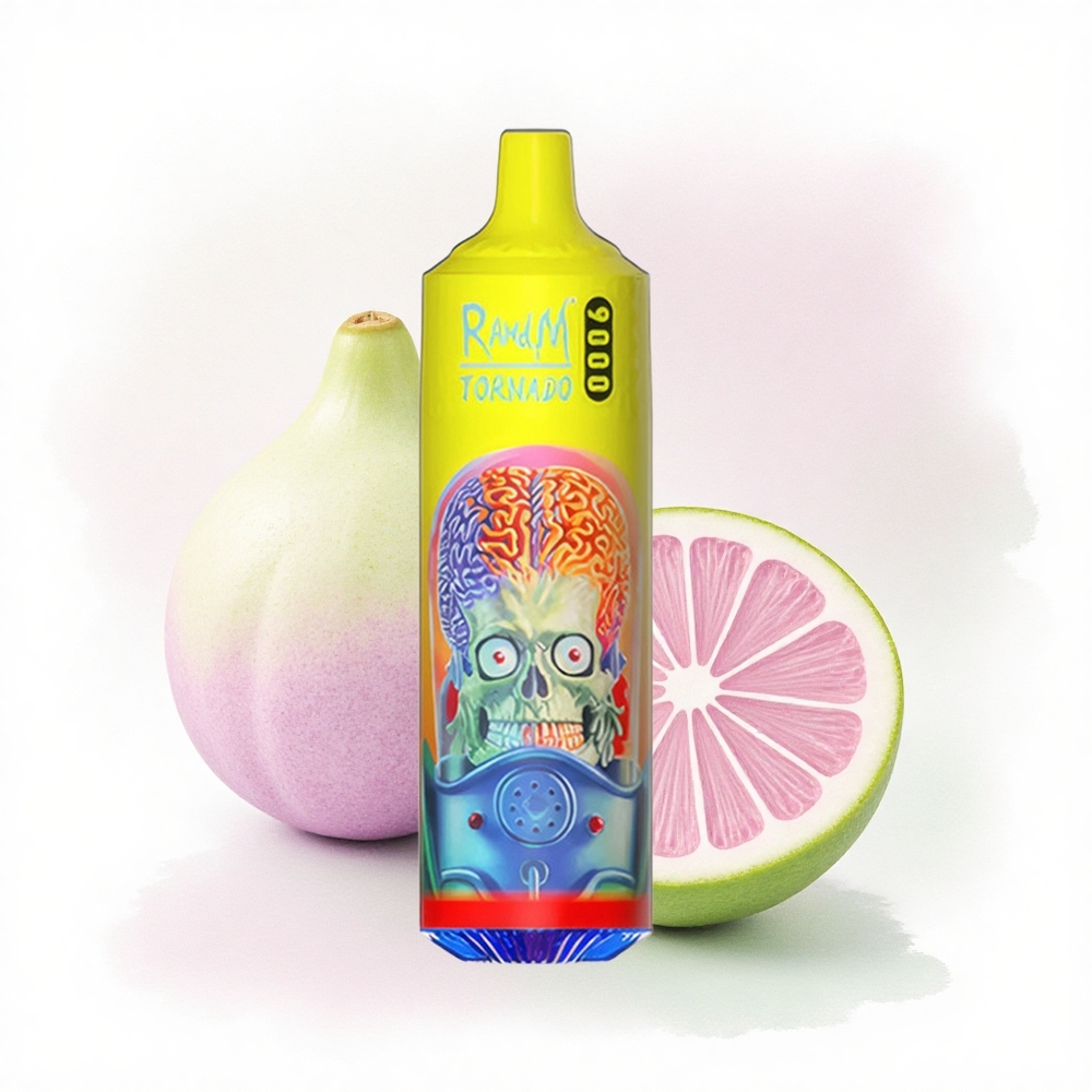 RandM Fumot Tornado 9000 Puffs Pembe Limonata 850 mAh 18 mL Mesh