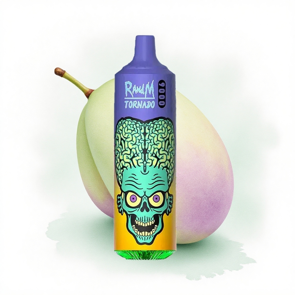RandM Fumot Tornado 9000 Puffs Saman Mango 850 mAh Şarj Edilebilir 18 mL Ağ Örgülü Bobin