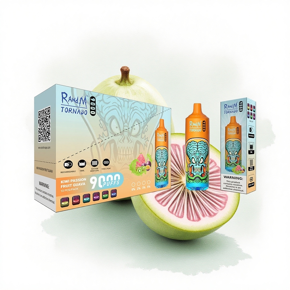 RandM Fumot Tornado 9000 Puffs Çarkıfelek Meyveli 850 mAh 18 mL Mesh