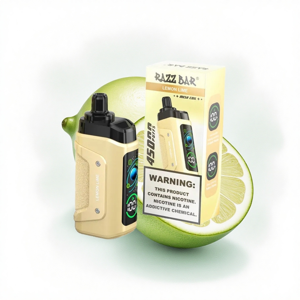 Razz Bar 45000 Puffs Limon Lime 20 mg Nikotin 650 mAh