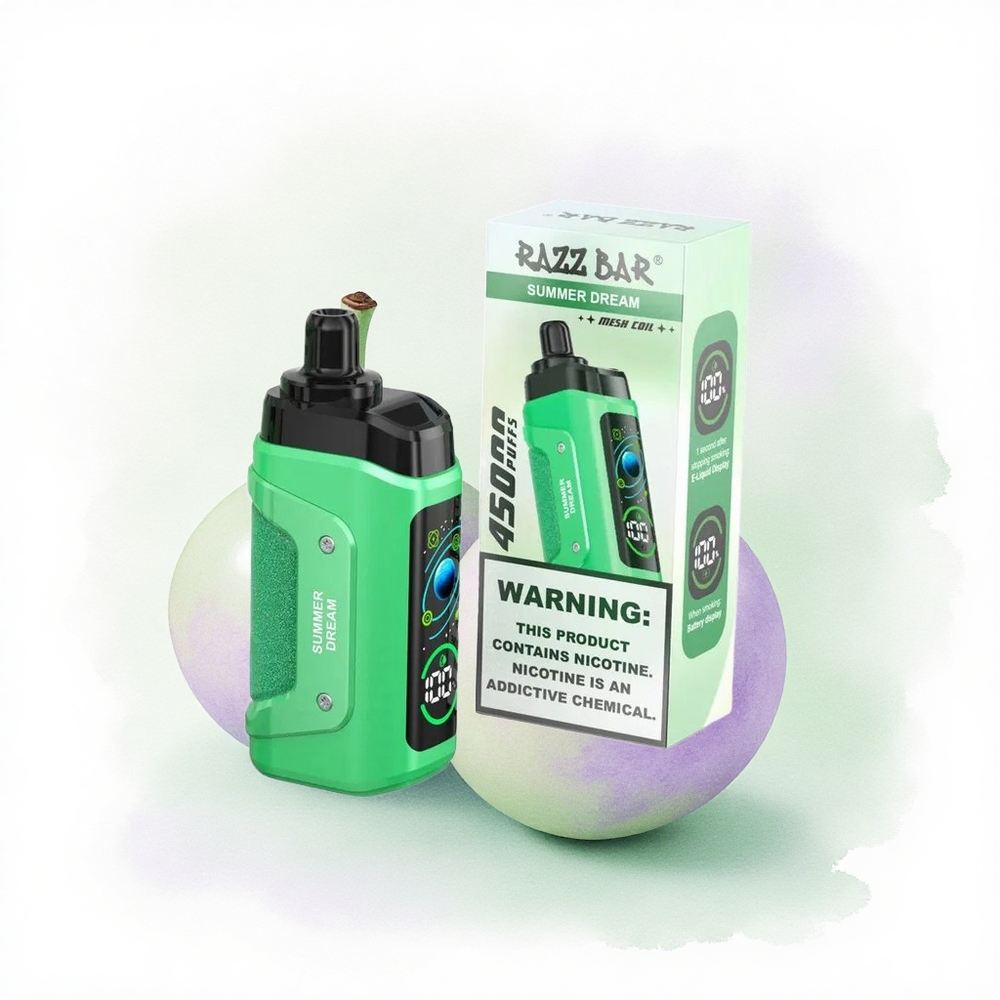 Razz Bar 45000 Puffs Yaz Rüyası 20 mg Nikotin 650 mAh