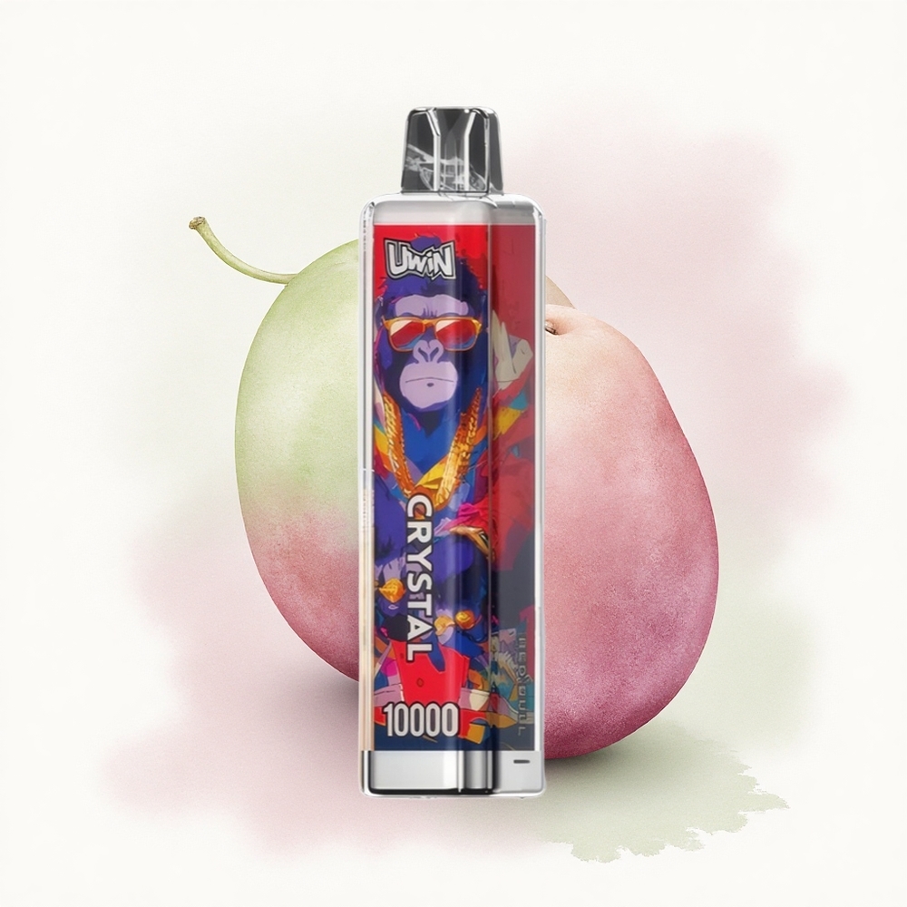 Uwin Crystal 10000 Puffs Kırmızı Boğa Işık 18ml Nikotin 650mAh