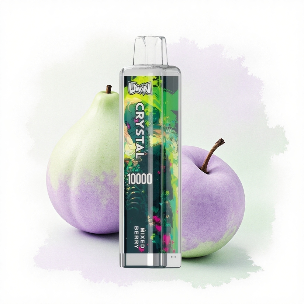 Uwin Crystal 10000 Puffs Karışık Meyveli RGB Işıklı 18ml 650mAh