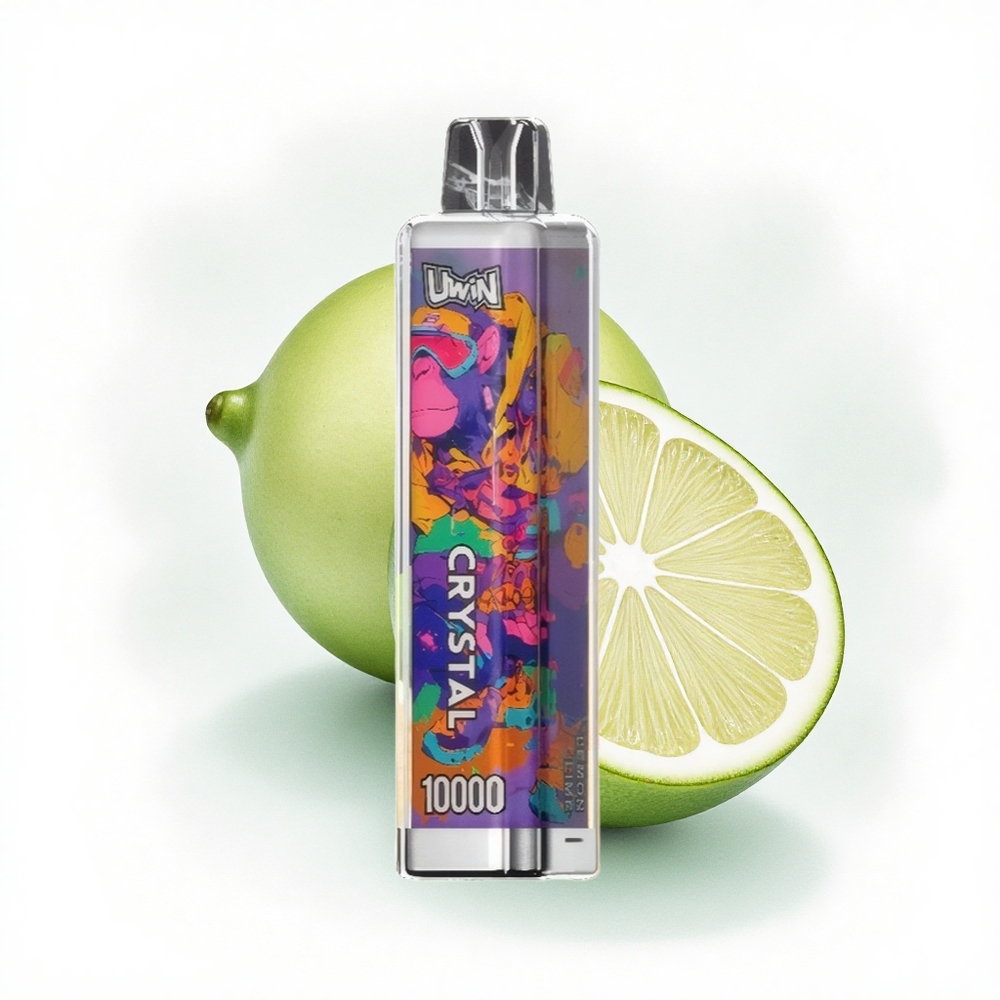 Uwin Crystal 10000 Puffs Limon Lima 18ml 650mAh RGB