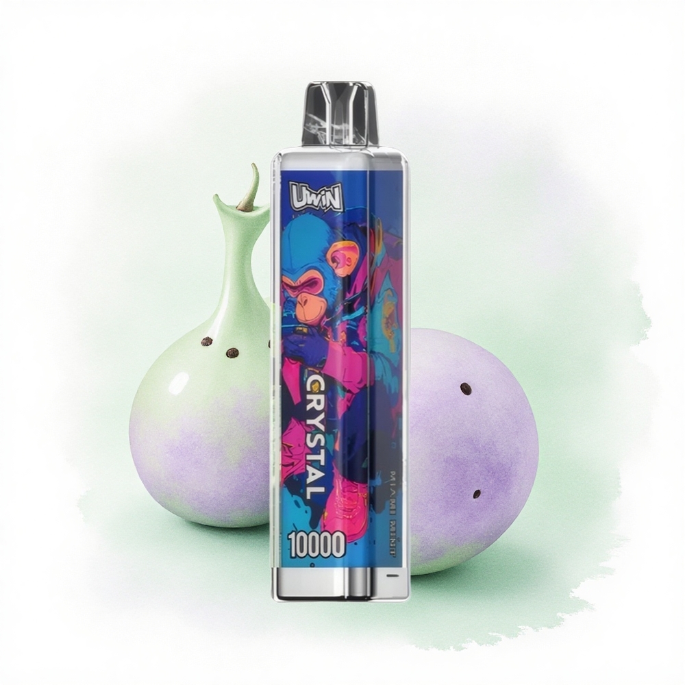 Uwin Crystal 10000 Puffs Miami Nane 18ml 650mAh 0.8 Ohm RGB Işık