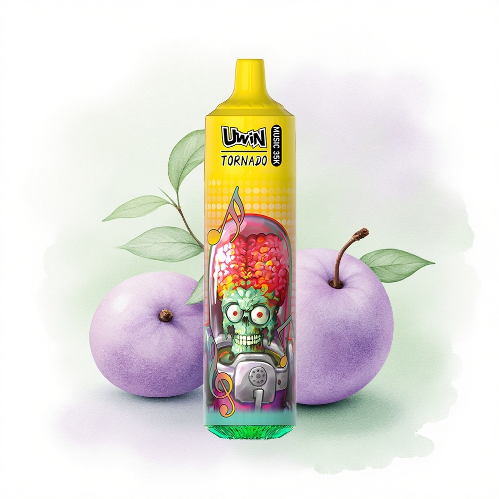 Uwin Tornado 35K Music Puffs Karışık Meyveler 5% Nikotin 600mAh
