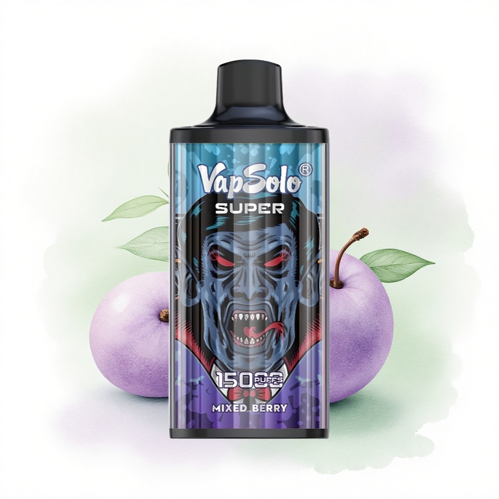 Vapsolo Super 15000 Puffs Karışık Meyveler 40ml 850mAh Type-C