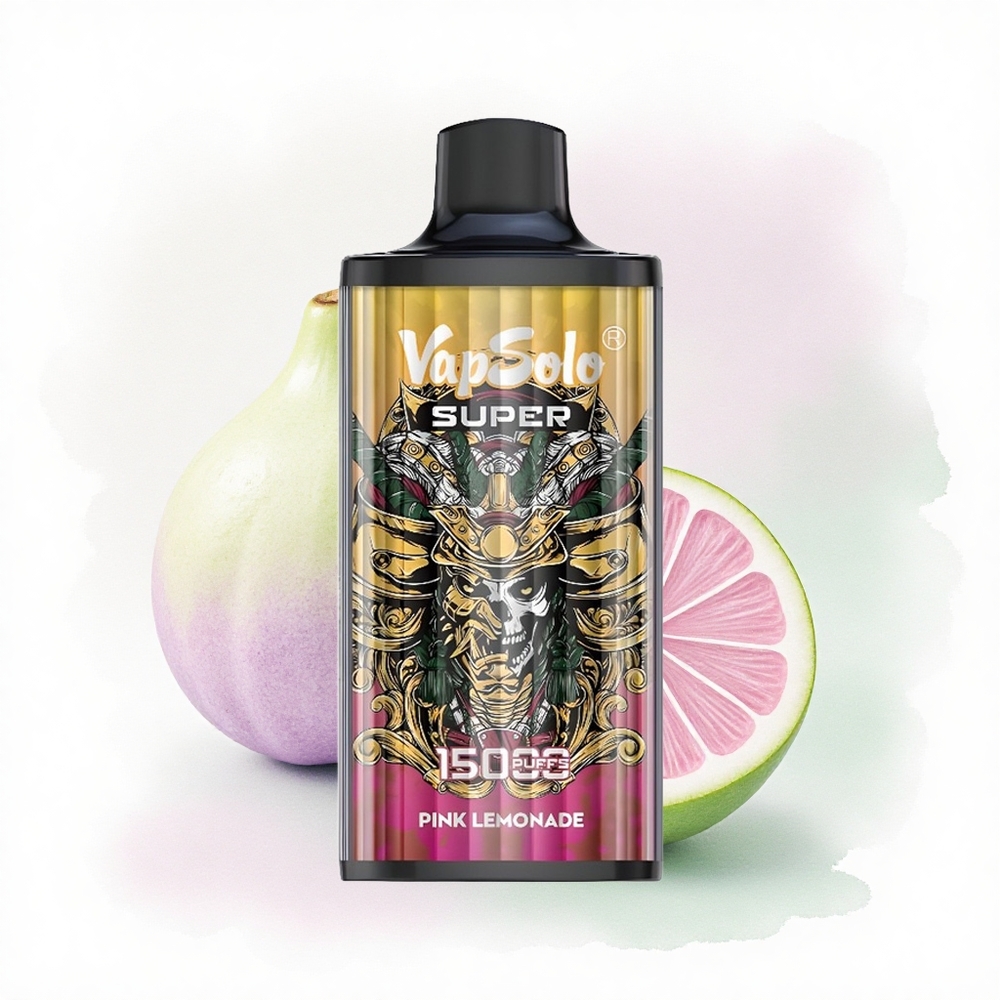 Vapsolo Super 15000 Puffs Süper Pembe Limonata 40ml 850mAh
