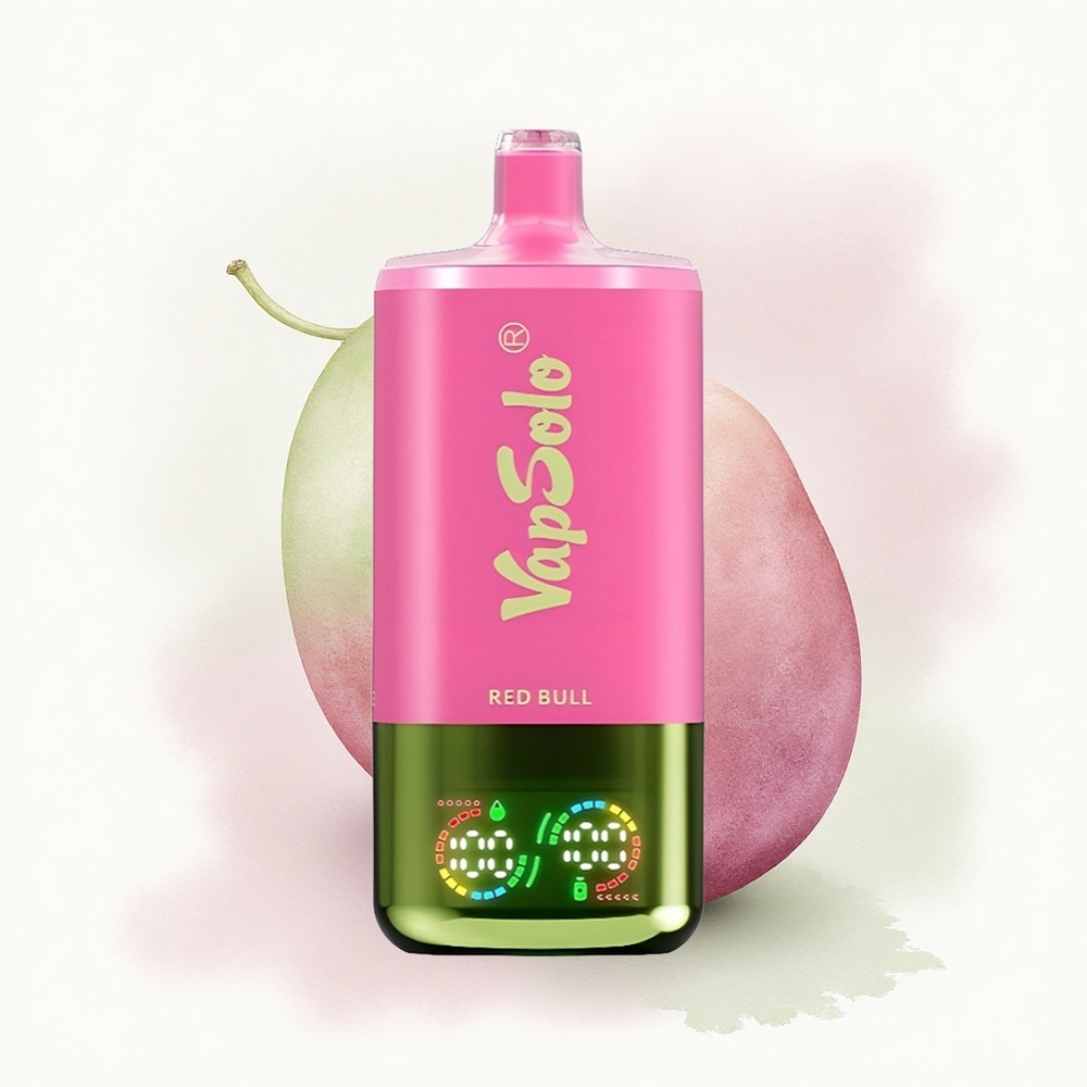 Vapsolo Triple 30000 Puffs Kırmızı Boğa 40ml Nikotin 20mg/ml Type-C