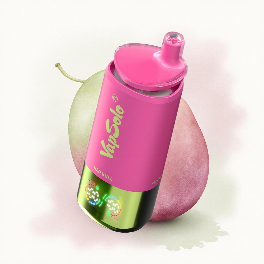 Vapsolo Triple 30000 Puffs Kırmızı Boğa 40ml Nikotin 20mg/ml Type-C