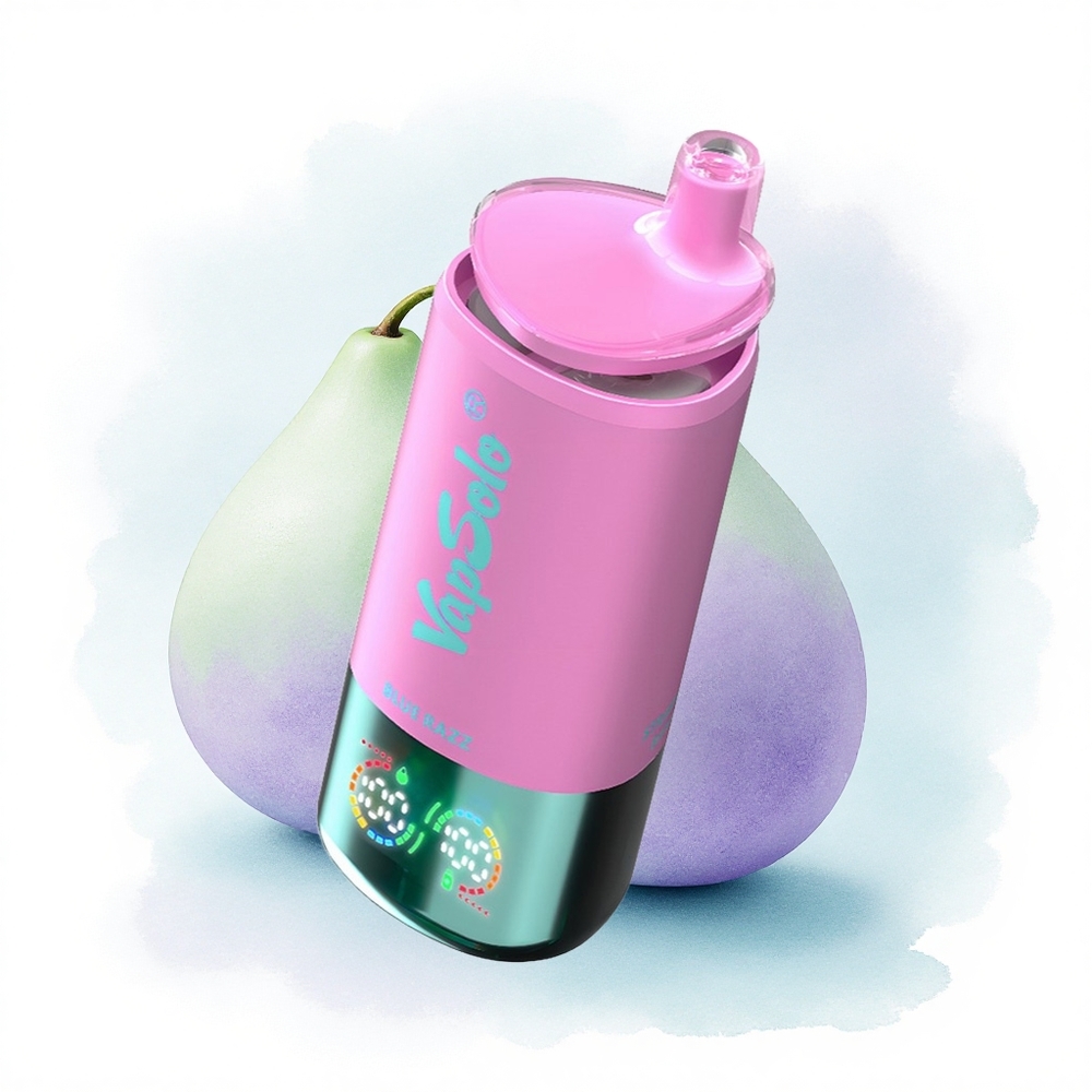 Vapsolo Triple 30000 Puffs Mavi Ahududu 40ml Nikotin 20mg Tip-C