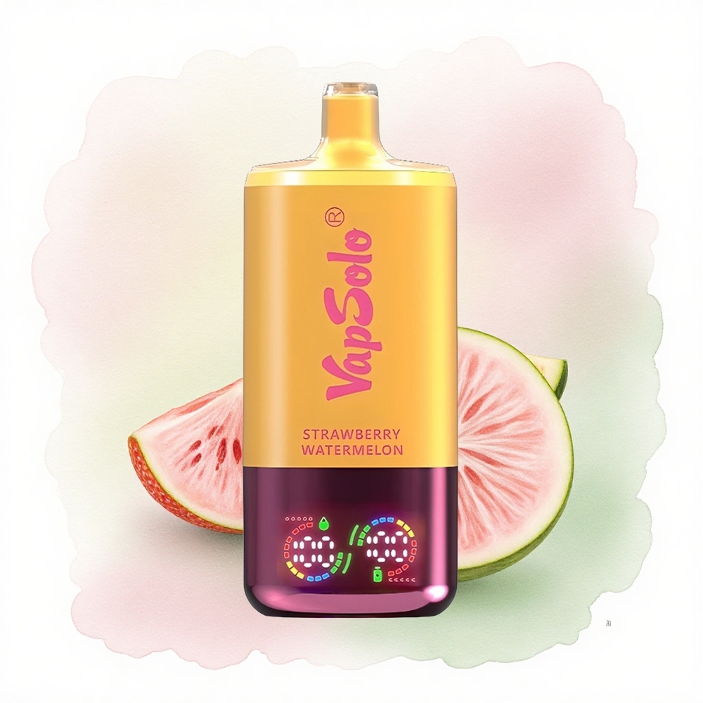 Vapsolo Triple 30000 Puffs Çilek Karpuz & Limon Şeftali 40ml Nikotinli Type-C
