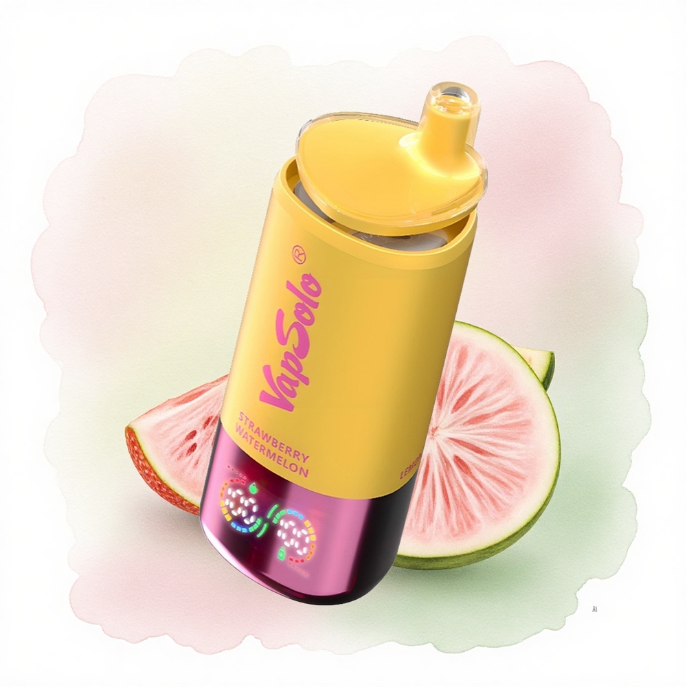 Vapsolo Triple 30000 Puffs Çilek Karpuz & Limon Şeftali 40ml Nikotinli Type-C