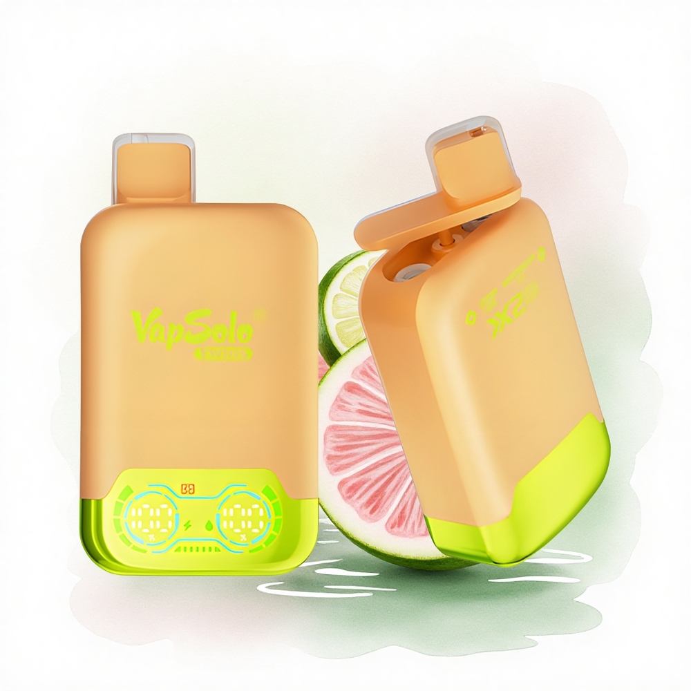 Vapsolo Twins 20000 Puffs Limon Karpuz Buzu - 40 ml Sıvı - Tip-C Şarj