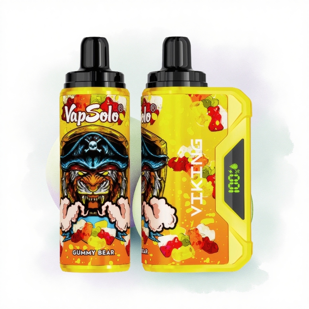 VapSolo VIKING 12000 Puffs Ayıcık Şekeri 22ml Nikotinli Type-C Şarj