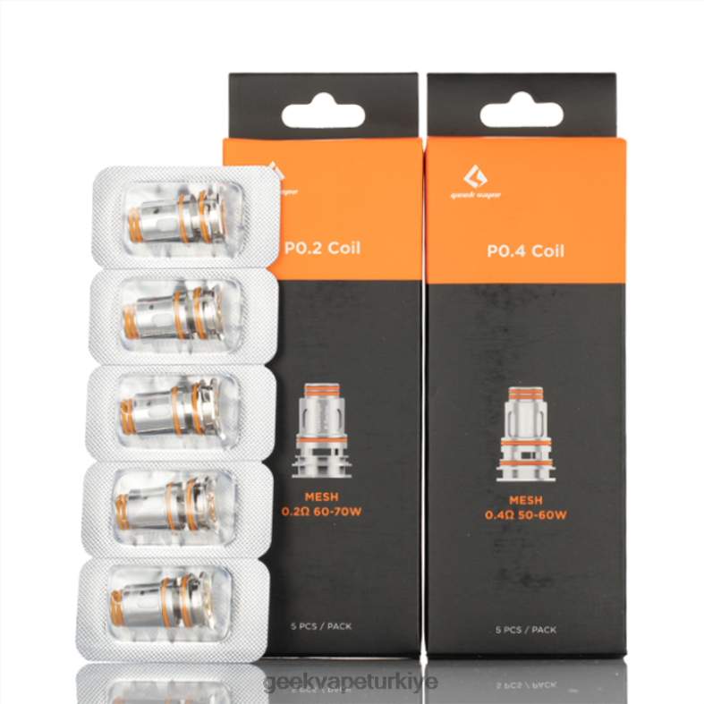 5 adet/paket p serisi bobin - Geekvape discount GeekVape p0,5 ohm 8640L16
